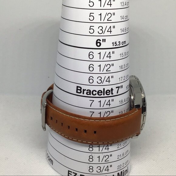 Fossil Men's Sport Watch 100M Silver Dial Stainless Steel Bracelet Dive Bezel - Picture 16 of 16